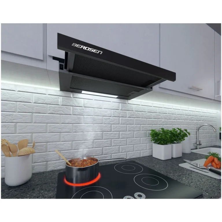 Kuhinjska Napa Za Ispod Ormarića 60 Cm Berdsen Be 60 Lw Crna 8