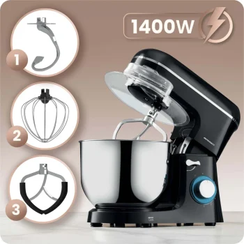 Kuhinjski Robot Berdsen Bd 756 3 U 1, 1400 W, 6 L, Siva 7