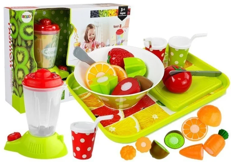 Kuhinjski Set S Blenderom Na Baterije, Povrće I Voće 1