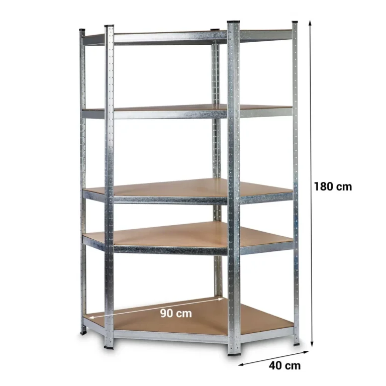 Kutna Samostojeća Polica Humberg Hr 817, 180 × 90 × 40 Cm 2