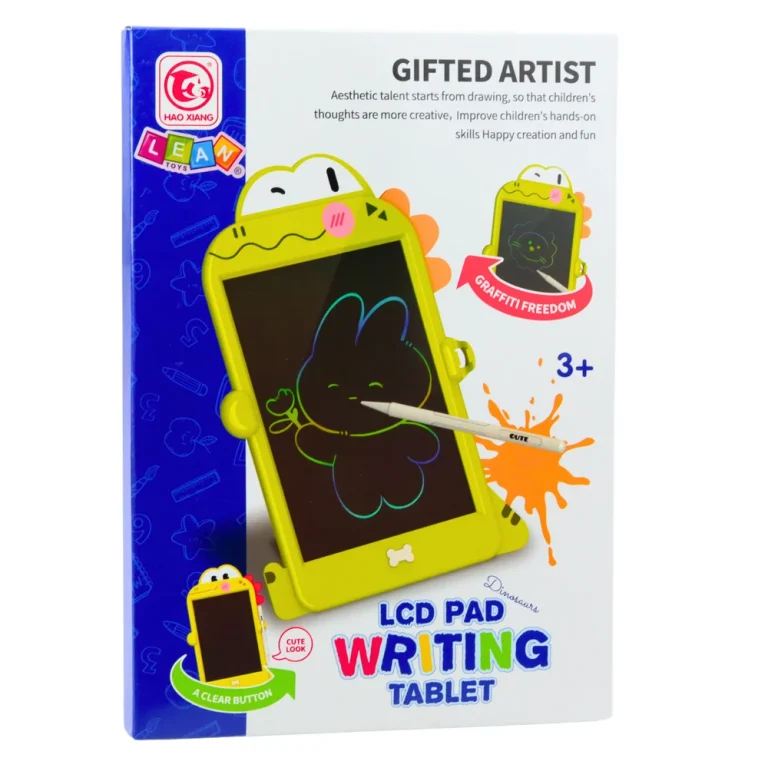 Lcd Ploča Za Crtanje S Dinosaurom, Zelena, 27,5 × 18 Cm 3