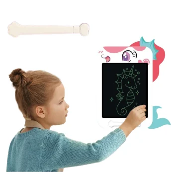 Lcd Ploča Za Crtanje U Obliku Jednoroga, Bijela, 32 × 24 × 1 Cm 2