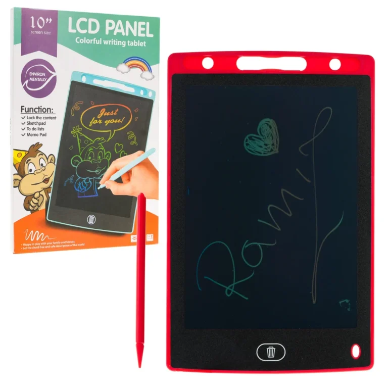 Lcd Tablet Za Crtanje 10 In Crveni 3+ 2