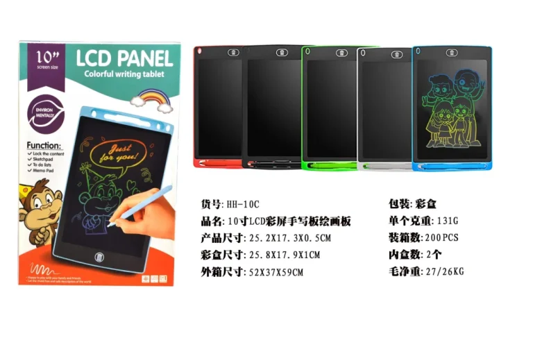 Lcd Tablet Za Crtanje 10 In Plavi 3+ 2