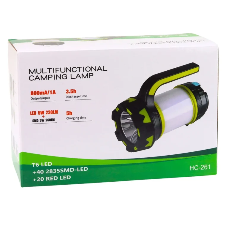 Led Kamperska Svjetiljka 2 U 1, Punjiva 7