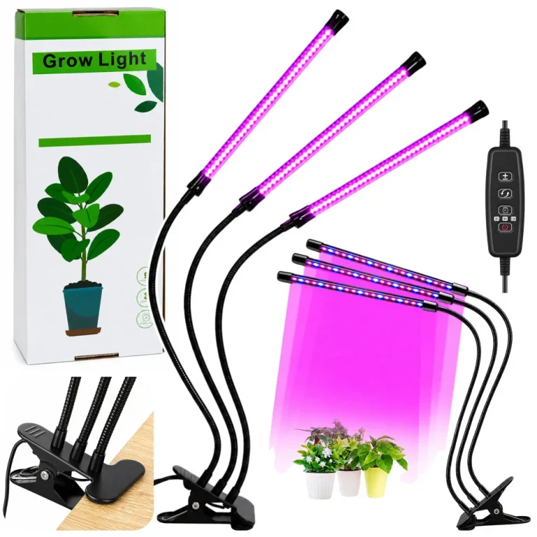 Led Lampa Za Uzgoj Biljaka 3 Modula S Kopčom 1