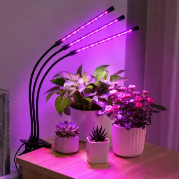 Led Lampa Za Uzgoj Biljaka 3 Modula S Kopčom 3