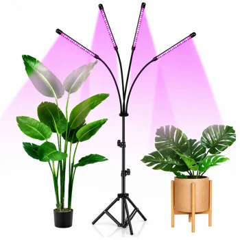 Led Lampa Za Uzgoj Biljaka 4 Panela Sa Stalkom 2