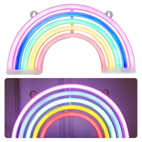 Led Neonska Noćna Lampa Duga 30 Cm 1