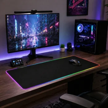Led Podloga Za Tipkovnicu I Miš 40 × 90 Cm 3