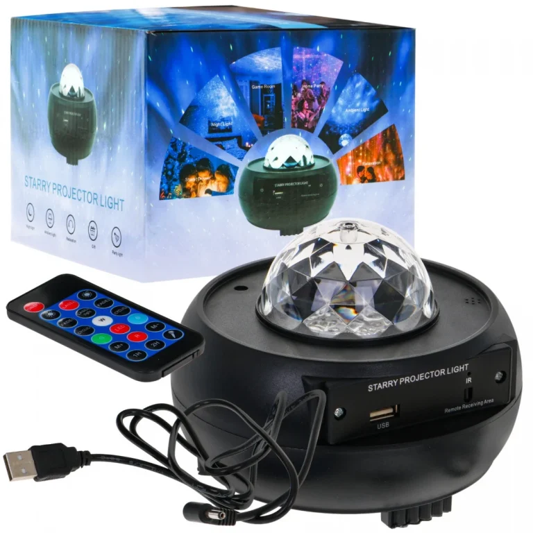 Led Projektor Zvjezdanog Neba 3+ S Bluetoothom I Noćnim Svjetlom 1