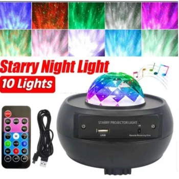 Led Projektor Zvjezdanog Neba 3+ S Bluetoothom I Noćnim Svjetlom 3