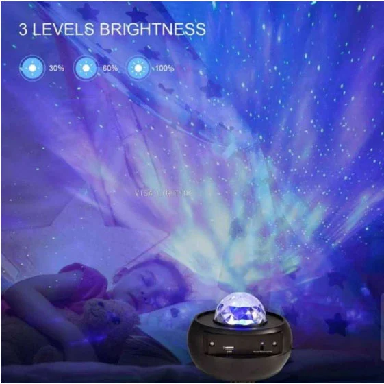 Led Projektor Zvjezdanog Neba 3+ S Bluetoothom I Noćnim Svjetlom 8