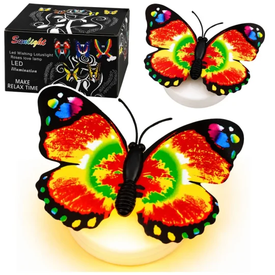 Led Ukras Leptir Samoljepljiv, 6 × 5 Cm 1