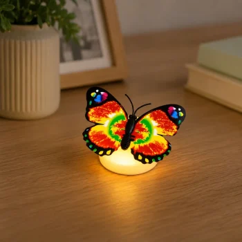 Led Ukras Leptir Samoljepljiv, 6 × 5 Cm 5