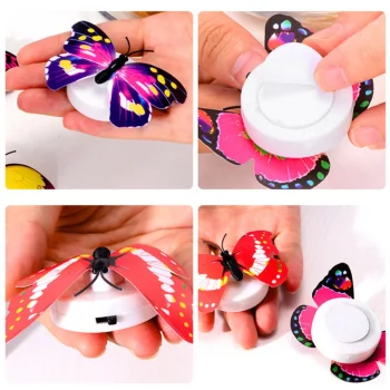 Led Ukras Leptir Samoljepljiv, 6 × 5 Cm 6