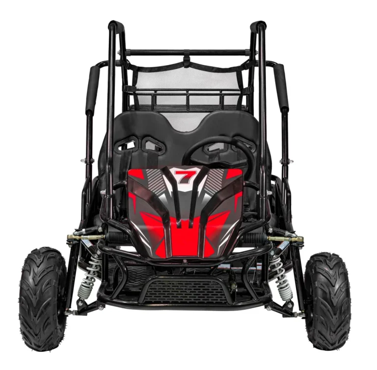Lucky Seven Crveni Buggy S Unutarnjim Izgaranjem, Crvena Buggy Na Akumulator 4