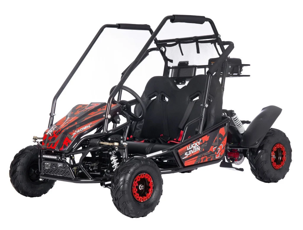 Lucky Seven Lift Crvena Kolica S Unutarnjim Izgaranjem Buggy Na Akumulator 1