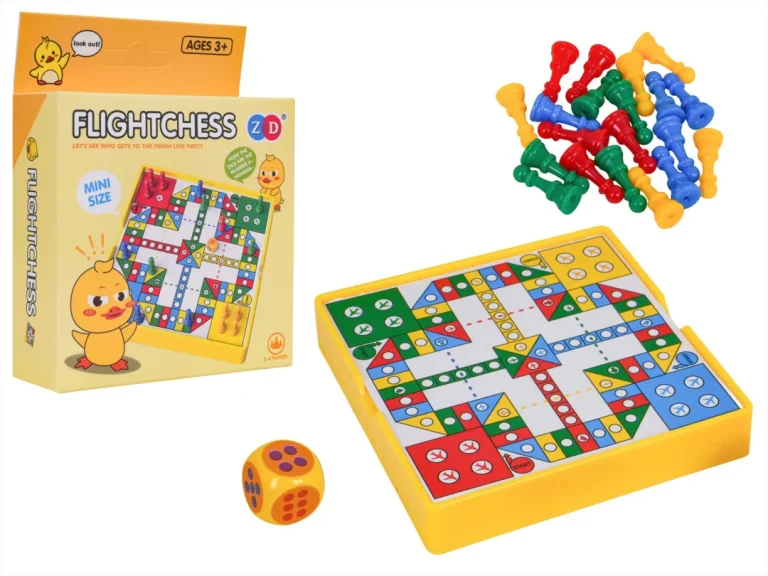 Ludo Mini Društvena Igra S Patkom 1