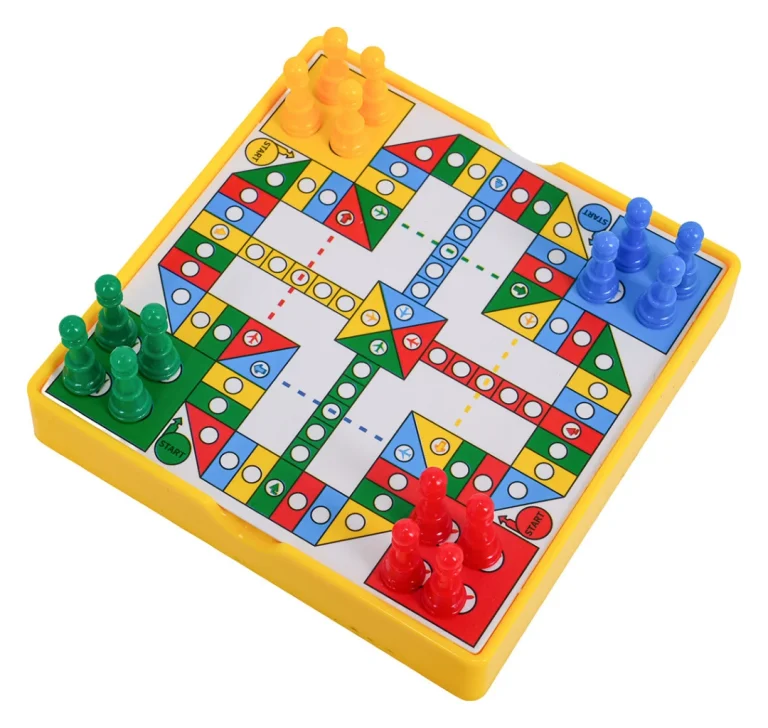 Ludo Mini Društvena Igra S Patkom 4
