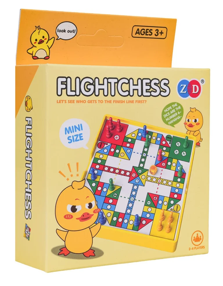 Ludo Mini Društvena Igra S Patkom 6