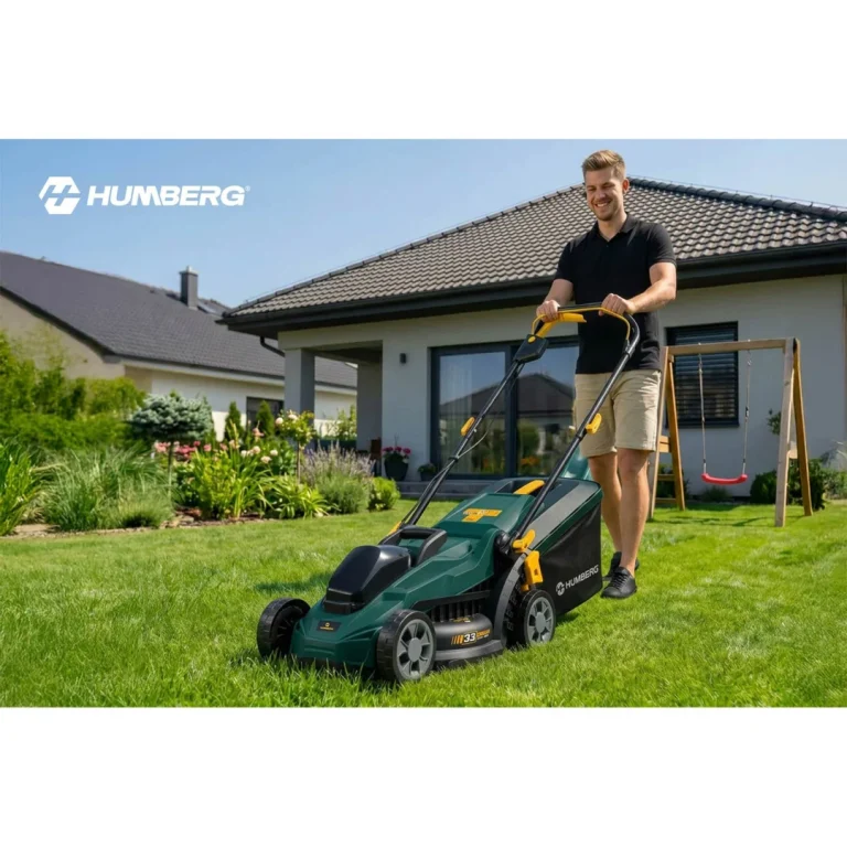 Lagana I Snažna Bežična Kosilica 33 Cm Humberg Hm 611, Siva, Var. 561101 8
