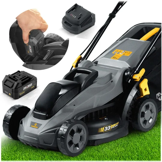Lagana I Snažna Bežična Kosilica 33 Cm Humberg Hm 611, Siva 1