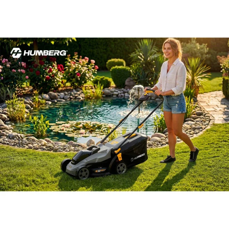 Lagana I Snažna Bežična Kosilica 33 Cm Humberg Hm 611, Siva 7