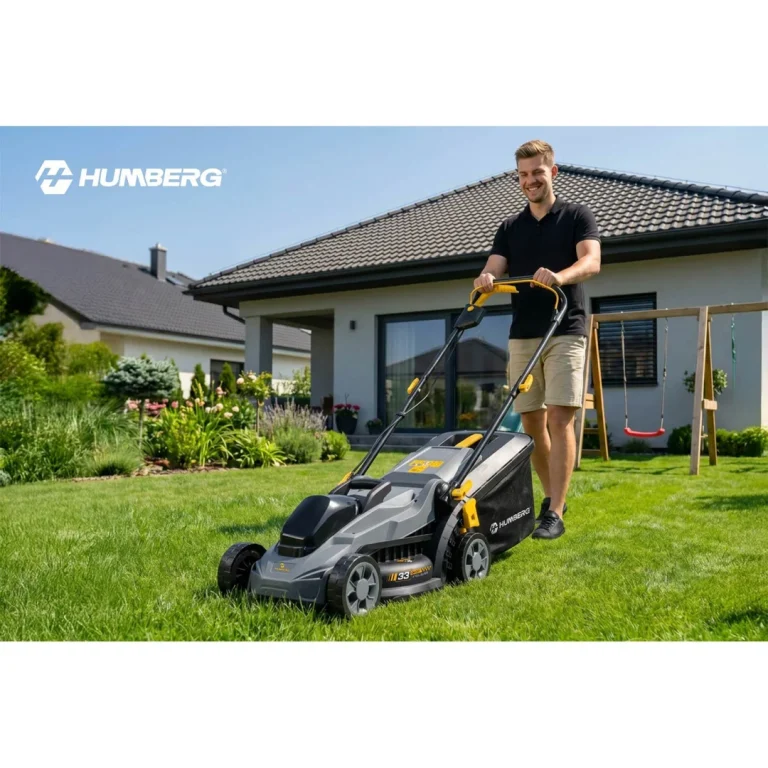 Lagana I Snažna Bežična Kosilica 33 Cm Humberg Hm 611, Siva 8