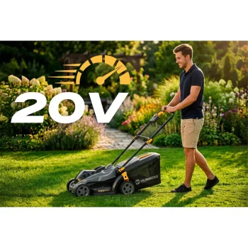 Lagana I Snažna Bežična Kosilica 33 Cm Humberg Hm 611, Siva 9