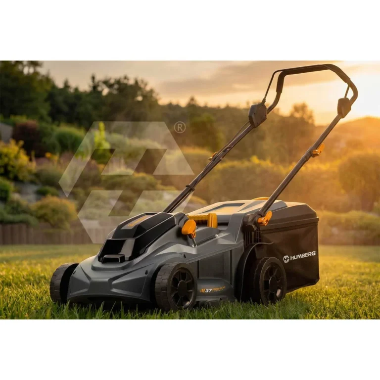 Lagana I Snažna Bežična Kosilica Za Travu 1000w 37cm Humberg Hm 610, Siva 15