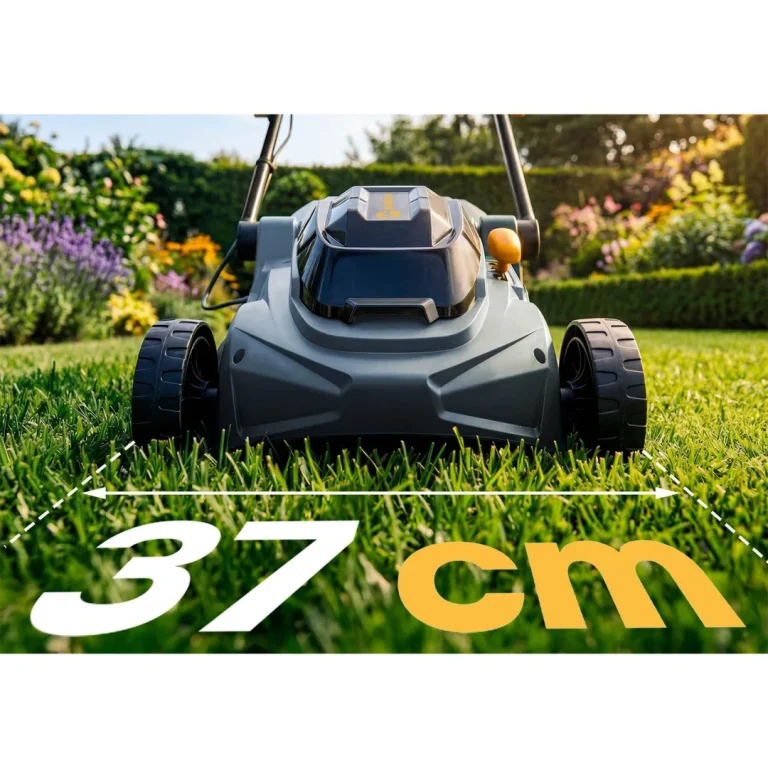 Lagana I Snažna Bežična Kosilica Za Travu 1000w 37cm Humberg Hm 610, Siva 6