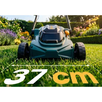 Lagana I Snažna Bežična Kosilica Za Travu 1000w 37cm Humberg Hm 610, Zelena 12