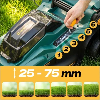 Lagana I Snažna Bežična Kosilica Za Travu 1000w 37cm Humberg Hm 610, Zelena 14
