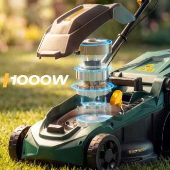 Lagana I Snažna Bežična Kosilica Za Travu 1000w 37cm Humberg Hm 610, Zelena 16