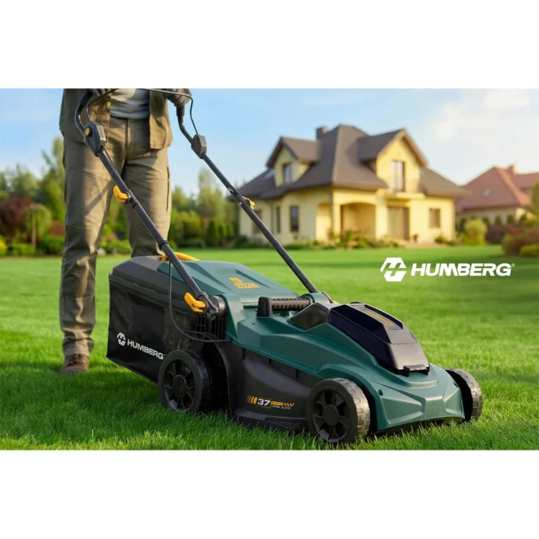 Lagana I Snažna Bežična Kosilica Za Travu 1000w 37cm Humberg Hm 610, Zelena 6