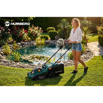 Lagana I Snažna Bežična Kosilica Za Travu 1000w 37cm Humberg Hm 610, Zelena 7