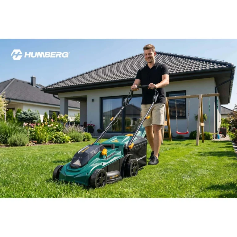 Lagana I Snažna Bežična Kosilica Za Travu 1000w 37cm Humberg Hm 610, Zelena 8