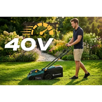 Lagana I Snažna Bežična Kosilica Za Travu 1000w 37cm Humberg Hm 610, Zelena 9
