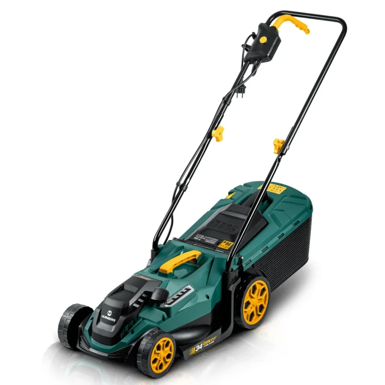 Lagana I Snažna Električna Kosilica S Regulacijom 1400w 34cm Humberg Hm 612, Siva, Var. 561201 16