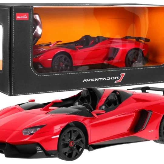 Lamborghini Aventador J Crveni Rastar Model 1:12 Automobil Na Daljinsko Upravljanje + 2,4, Crvena 1
