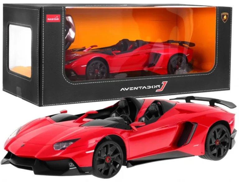 Lamborghini Aventador J Crveni Rastar Model 1:12 Automobil Na Daljinsko Upravljanje + 2,4, Crvena 1