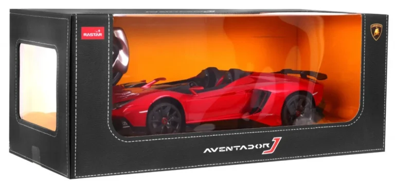 Lamborghini Aventador J Crveni Rastar Model 1:12 Automobil Na Daljinsko Upravljanje + 2,4, Crvena 6