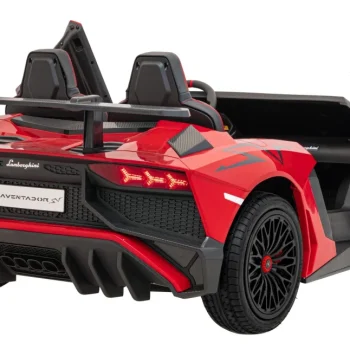Lamborghini Aventador Sv Akumulatorski Automobil Za 2 Djece Crveni + Motor Bez četkica, Crvena Auto Na Akumulator 10