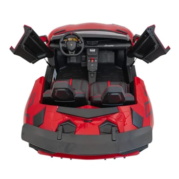 Lamborghini Aventador Sv Akumulatorski Automobil Za 2 Djece Crveni + Motor Bez četkica, Crvena Auto Na Akumulator 11