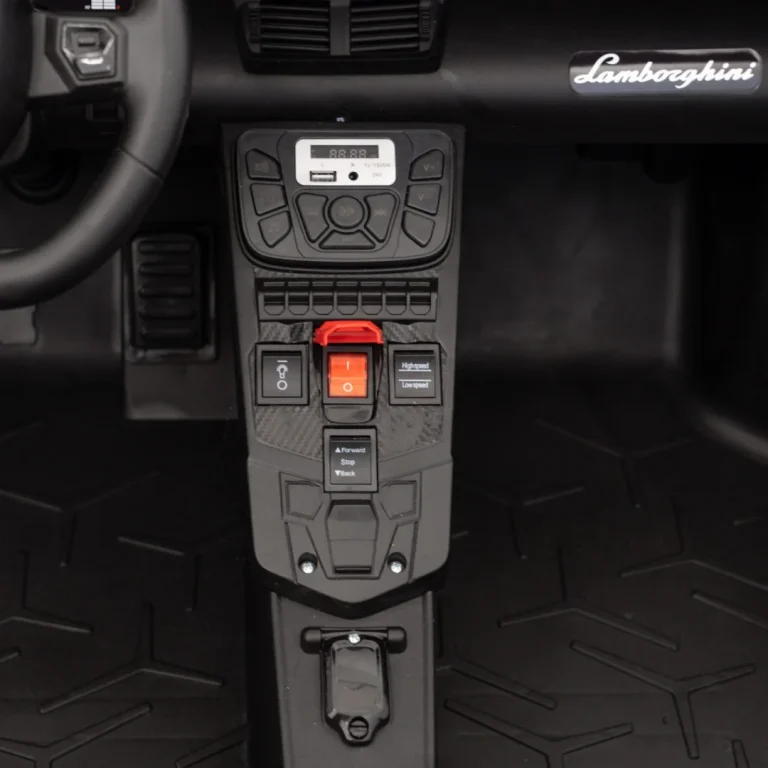 Lamborghini Aventador Sv Akumulatorski Automobil Za 2 Djece Crveni + Motor Bez četkica, Crvena Auto Na Akumulator 20