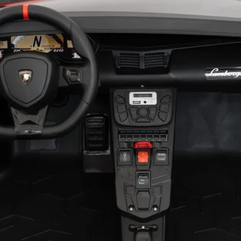 Lamborghini Aventador Sv Akumulatorski Automobil Za 2 Djece Crveni + Motor Bez četkica, Crvena Auto Na Akumulator 21