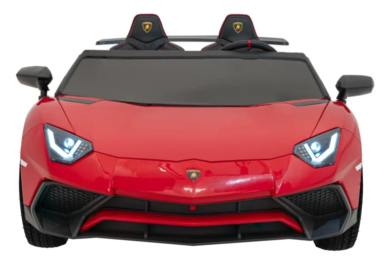 Lamborghini Aventador Sv Akumulatorski Automobil Za 2 Djece Crveni + Motor Bez četkica, Crvena Auto Na Akumulator 5