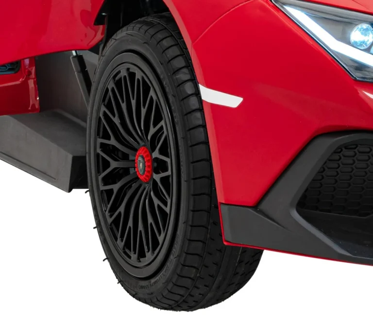 Lamborghini Aventador Sv Akumulatorski Automobil Za 2 Djece Crveni + Motor Bez četkica, Crvena Auto Na Akumulator 7