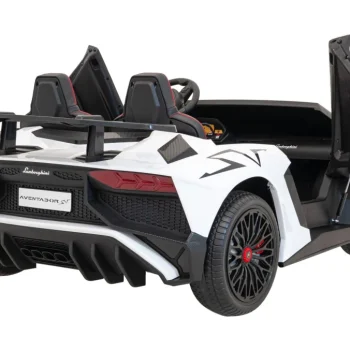 Lamborghini Aventador Sv Auto Za 2 Djece, Bijeli 10